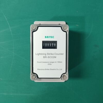 BR-SC02M Lightning Strike Counter  Lightning Protection mechanical Lightning Strike Digital Surge Counter  Surge current counter