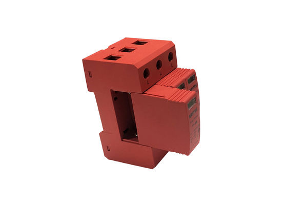 Type 2 Three Phase 3 Poles Class II Surge Arrester 40kA 320V Lighting Protection