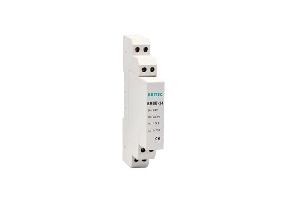 Signal Din Rail SPD Data Surge Protector 24V Surge Arrester For Data Line Protection