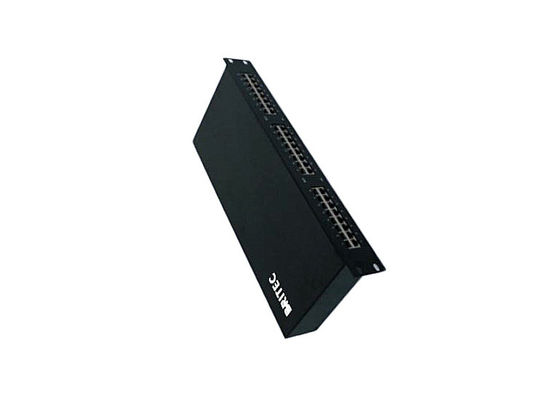 24 Port Rj45 Surge Protector , Network Lightning Protection Device With POE Support