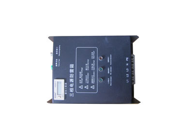 Black Surge Protector Box , Lightning Protection Box For AC 380V Power Supply