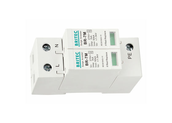 IEC 61643-11 7KA Lightning Arrester  SPD Ac Surge Protection Device