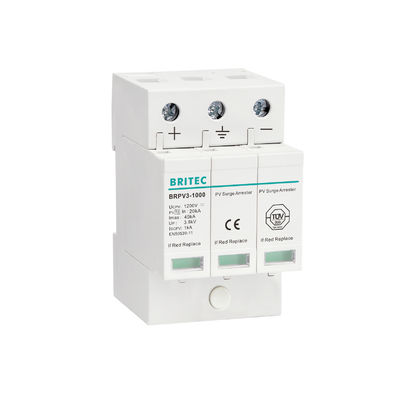 1500V 40kA 3P PV Surge Arrester DC SPD for Solar Power Surge Protection solar dc spd solar voltage suppression