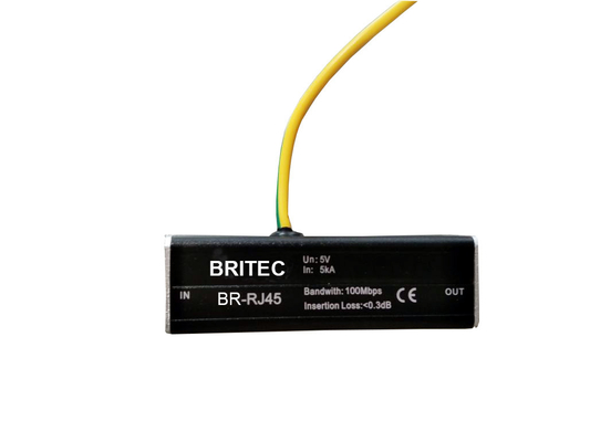  BRRJ45H-8L 1000mbps RJ45 SPD Ethernet Surge Arrester Lightning  Protector data transmission device signal spd