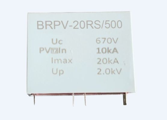 670V Rated Voltage 20kA Max Discharge Current DC Surge Protector PCB Mounted SPD for Inverter Protection