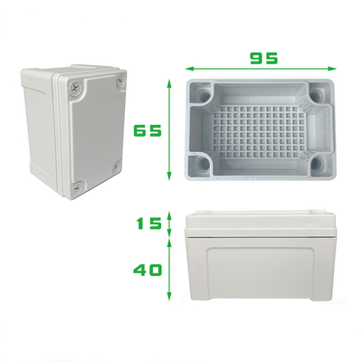 TY-659555 95 Size Electrical Connection Box ABS Plastic Project IP66 Junction Enclosure