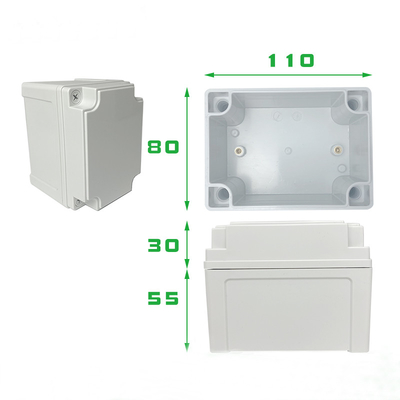 TY-8011085 Outdoor RoHS IP66 Electric Connection Box Waterproof  ABS Plastic Enclosure