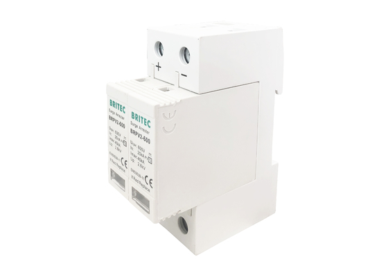 Solar Surge Protector PV Lightning Protection 600v DC Surge Arrester Lightning Arrestor