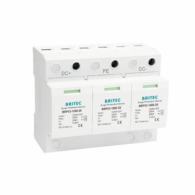 BRPV3-1000-20 DC SPD inverter surge protection pv surge protection device surge filter