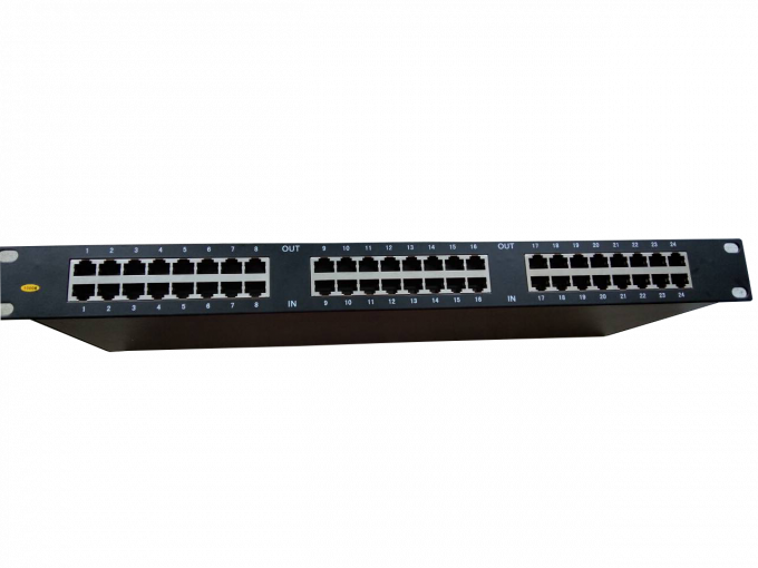 Protect Interval In Router BRRJ45L-4LR 24 Port Rj45 Ethernet Surge Protection Device Lightning ...