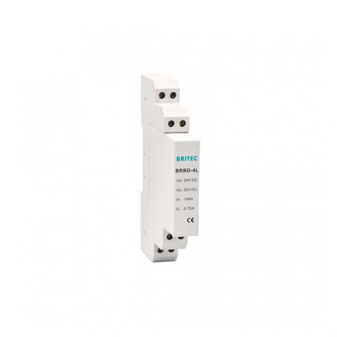Pluggable Data Surge Protector IP20 Din Rail Transmission Device
